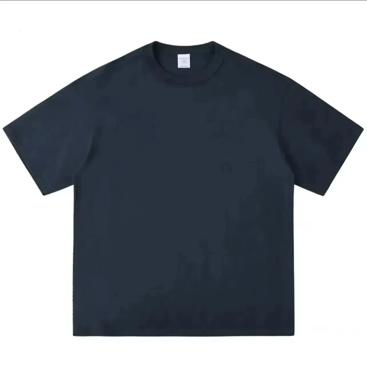 Black White GSM 500g Heavy Duty Cotton Plus Size TShirt Crew Neck Mens Short Sleeve Three Needles Half Tee 241127