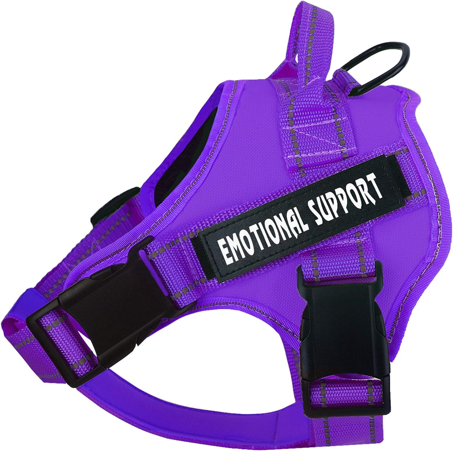 voopet Emotional Support Ha, Professional Service Dog Vest for Small Medium Large Dogs, Reflective Breathable and Adjustable No Pull/Choke ESA Essenti