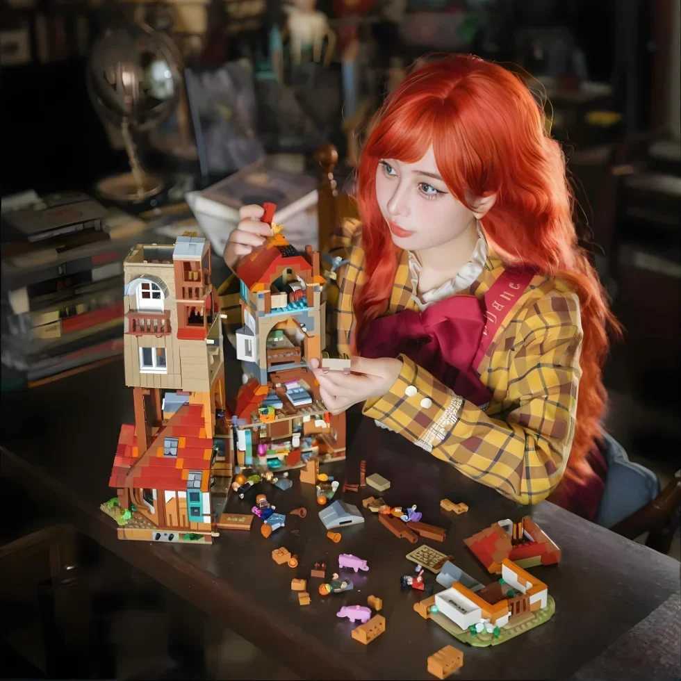 Blocks 2405PCS 2024 New 76437 The Burrow Building Blocks Model Kit Bricks Toys For Children Adult Christmas GiftY24112781BR