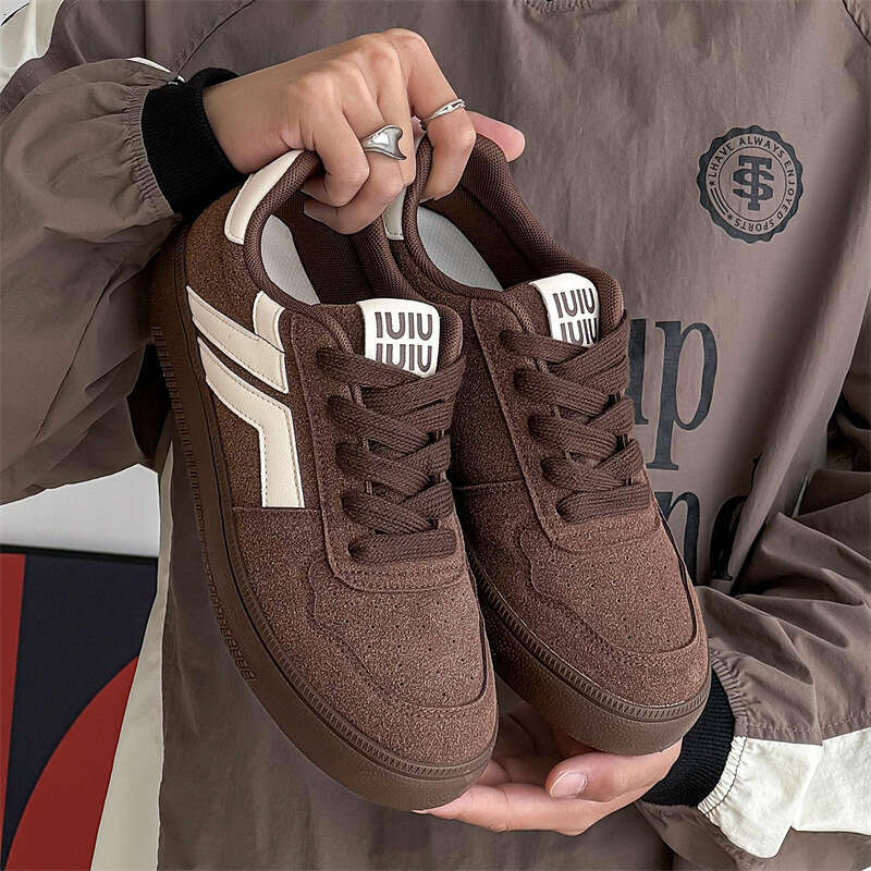Men'S Low-Top Canvas Sneakers, Geometric Pattern, Thick Ankle Support, Retro Style, Anti-Slip Rubber Sole, Breathable Faux Upper, Lace-Up Closure