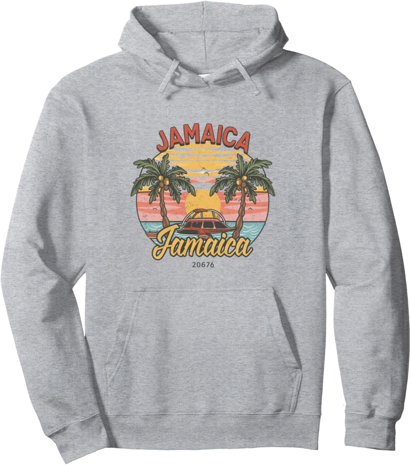Hoodie for Mens Womens Jamaica Family Vacation Trip Design Pullover Hoodie Graphic Hoodies sweatshirt Fashionable, cute, and warm