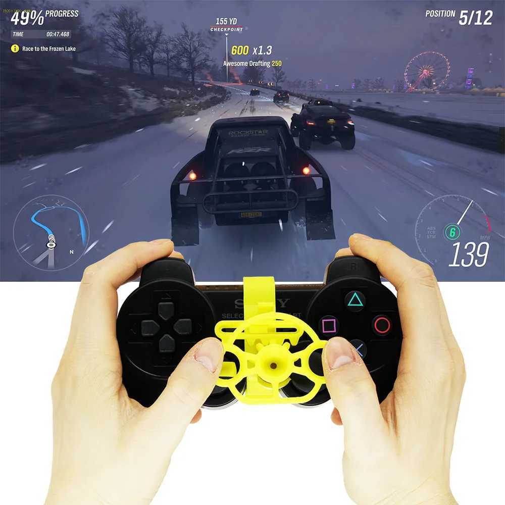 Mini Game Controller Ps4 Racing Game Controller Steering Wheel Simulation Driver Ps4 95AF