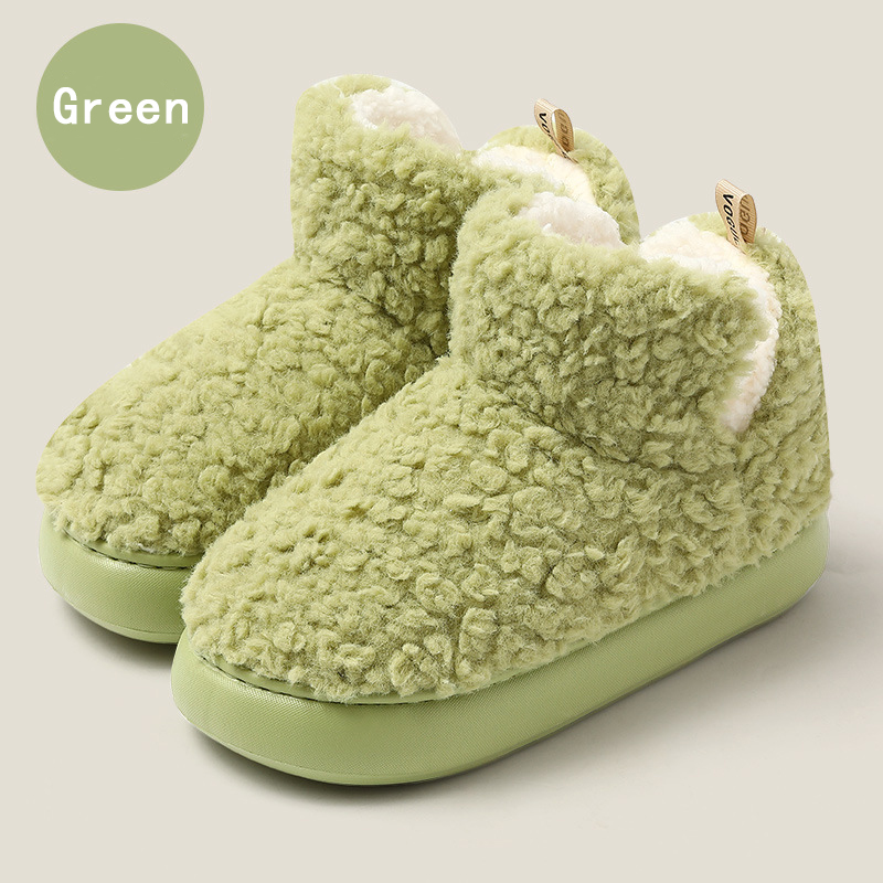 Free shipping winter boots for men brown cream black white green platform womens snow boot outdoor designer booties comfort slip-on fur slipper women 