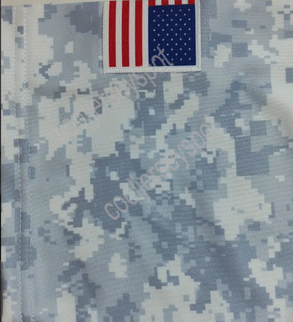 # 10 Love #12 Aaron Rogers Camo Salute to Service Football Jersey Custom Any Name Number S-XXXL Mens Womens Youth