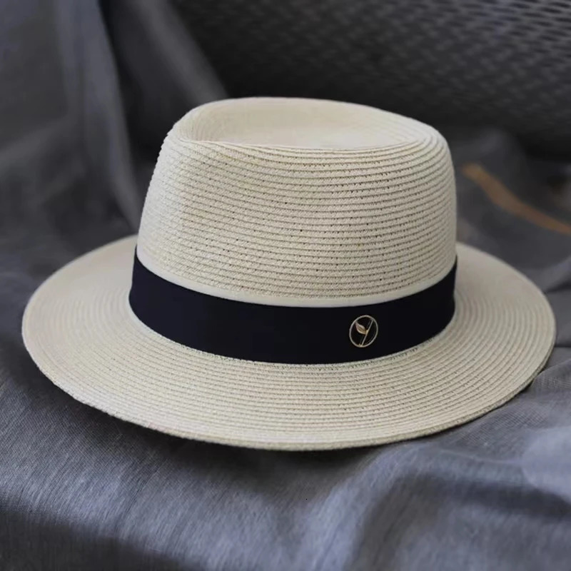 Home>Products>Natural Panama Soft Straw Hat Summer Womens/Mens Wide Brown Beach Sun Hat UV Protection Fedora Birthday Gift 241127