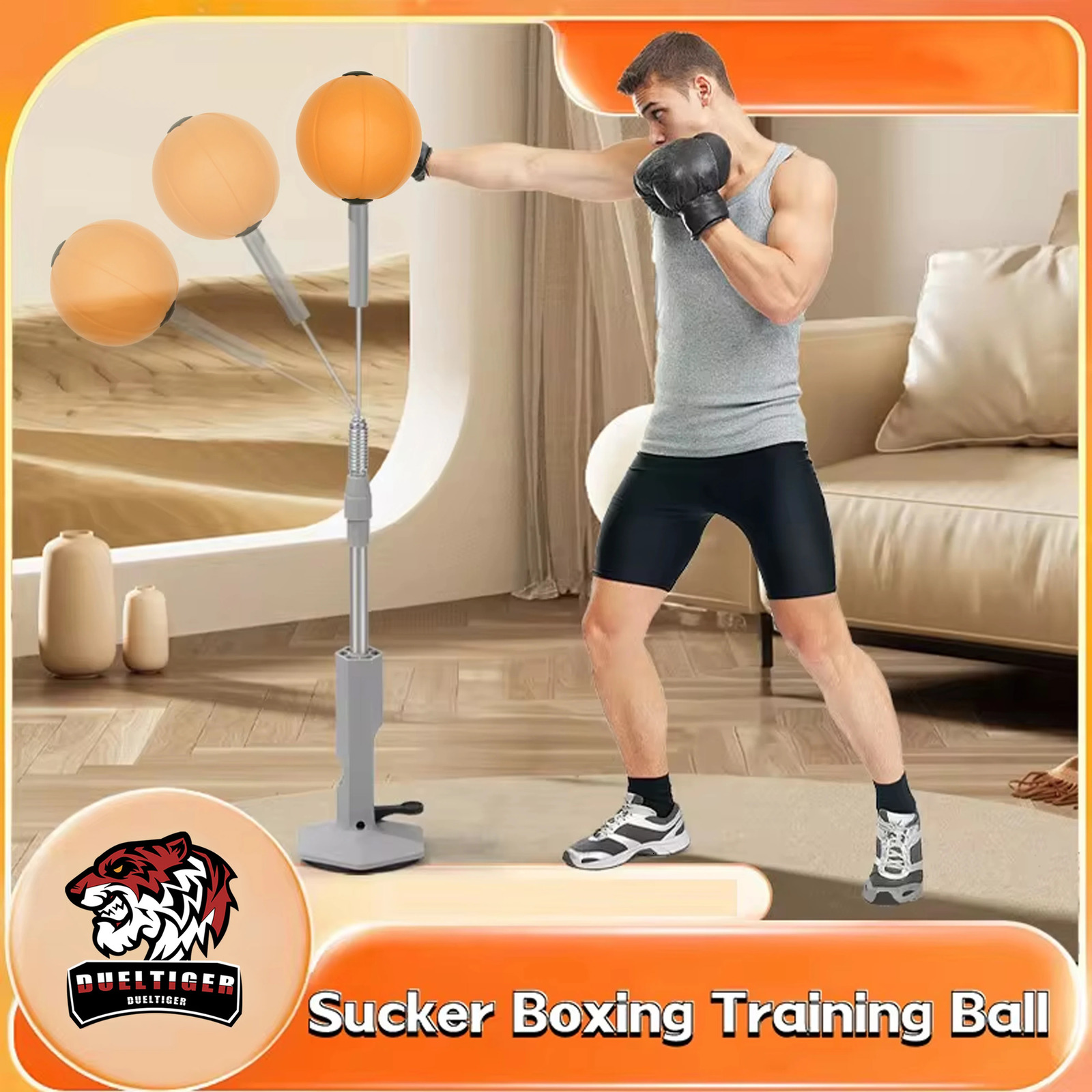 Boxing Speed Ball Vertical Boxing Reflex Ball Training Response Target Household Punching Bag Kickboxing Training Equipment 241126 - view 7