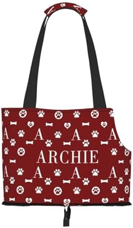 Others Dog Carrier Personalized Cat Purse Pet Bag Custom with Name Portable Tote for Medium Small Gift Lover M H250213