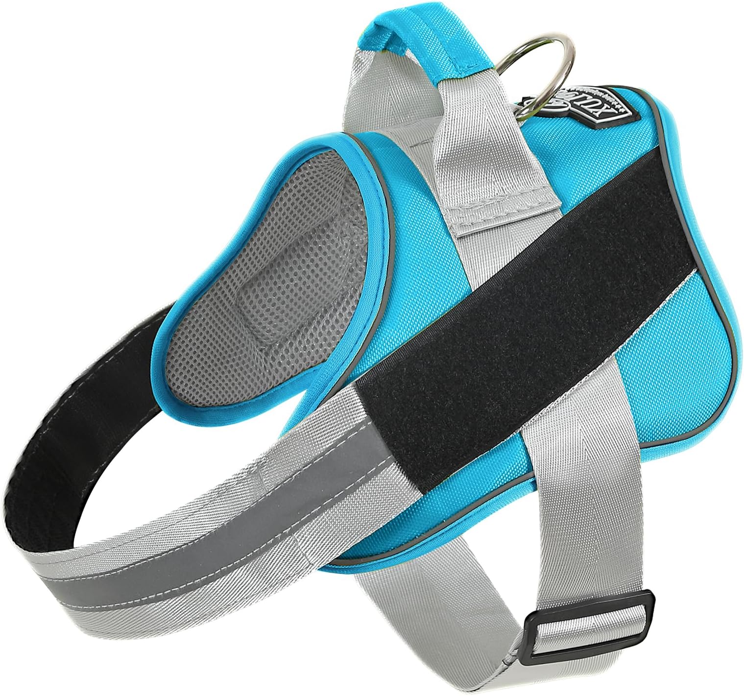 Bolux Harness, No-Pull Reflective Dog Vest, Breathable Adjustable Pet Harness with Handle for Outdoor Walking - No More Pulling, Ting or Choking ( (Pa