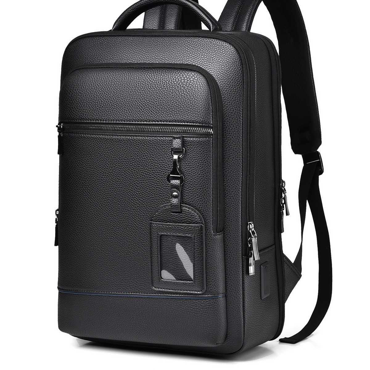 backpack men's business high-end computer bag, large capacity fashionable business travel bag, trendy backpack 241115 - view 4