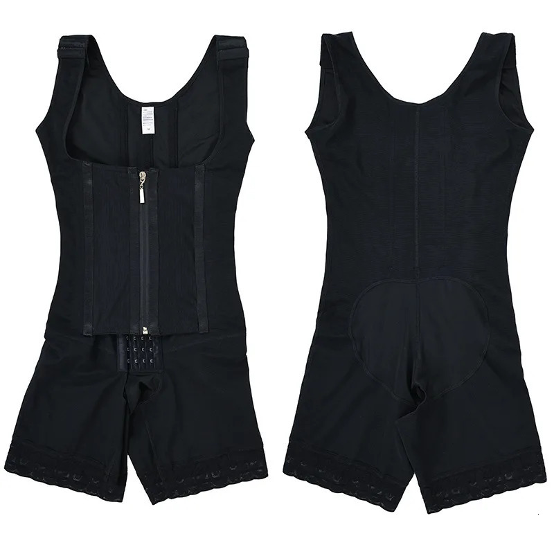 High Compression Full Body Shaper Waist Trainer Belt Fajas Colombianas Girdle Bodysuits Shapewear Slimming Tummy Control Panties 241112