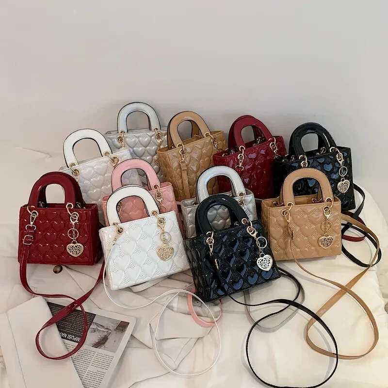 Designer Bag Handbag 2024 Women Brand Luxury Totes High Quality Fashion Classic Quilted Square Handle Bag Women Crossbody Shoulder Bags