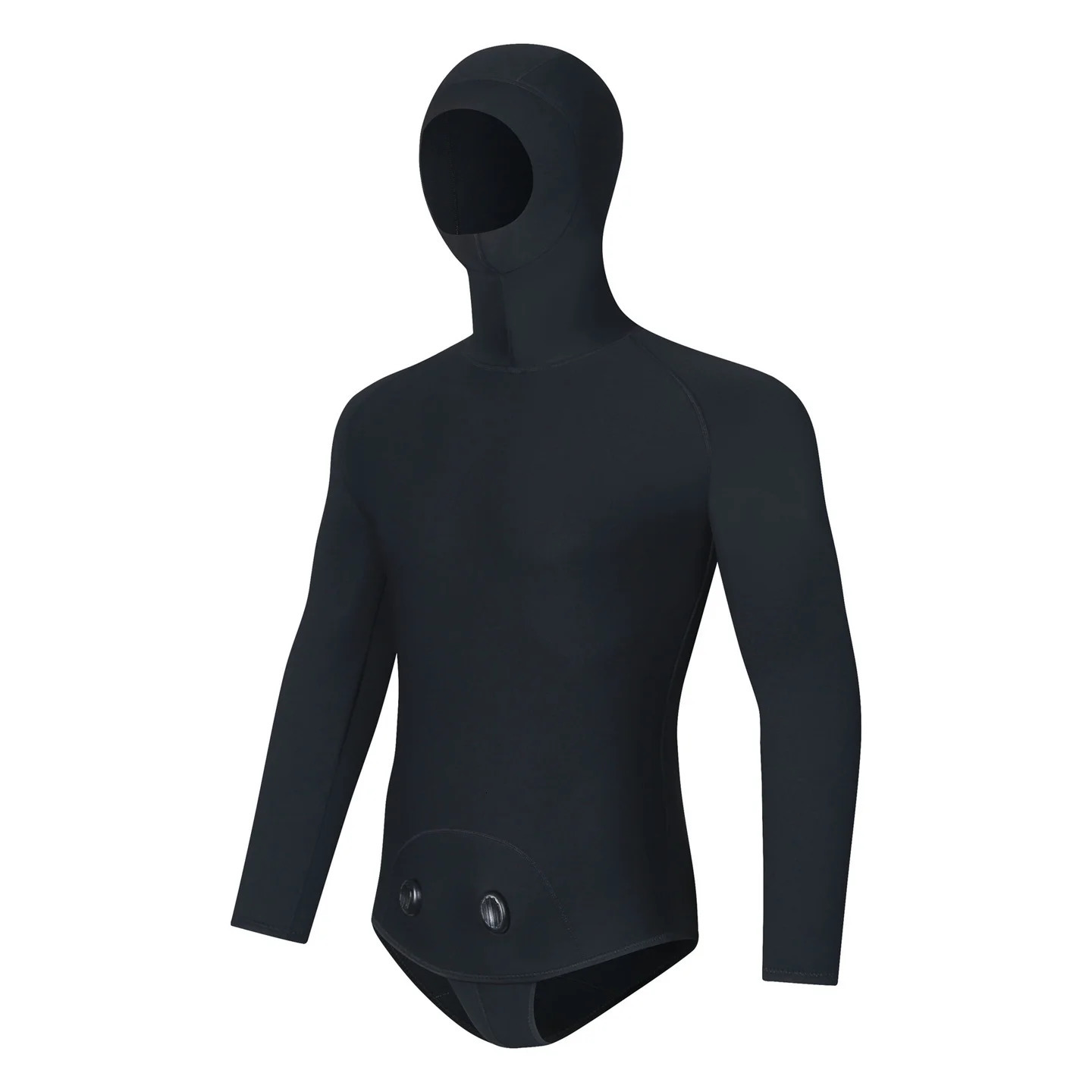 Winter M Neoprene Hooded Wetsuit Men Two Pieces Separate Set Diving Suit Scuba Spearfishing Surfing Deepwater Thermal Swimsuit 240410