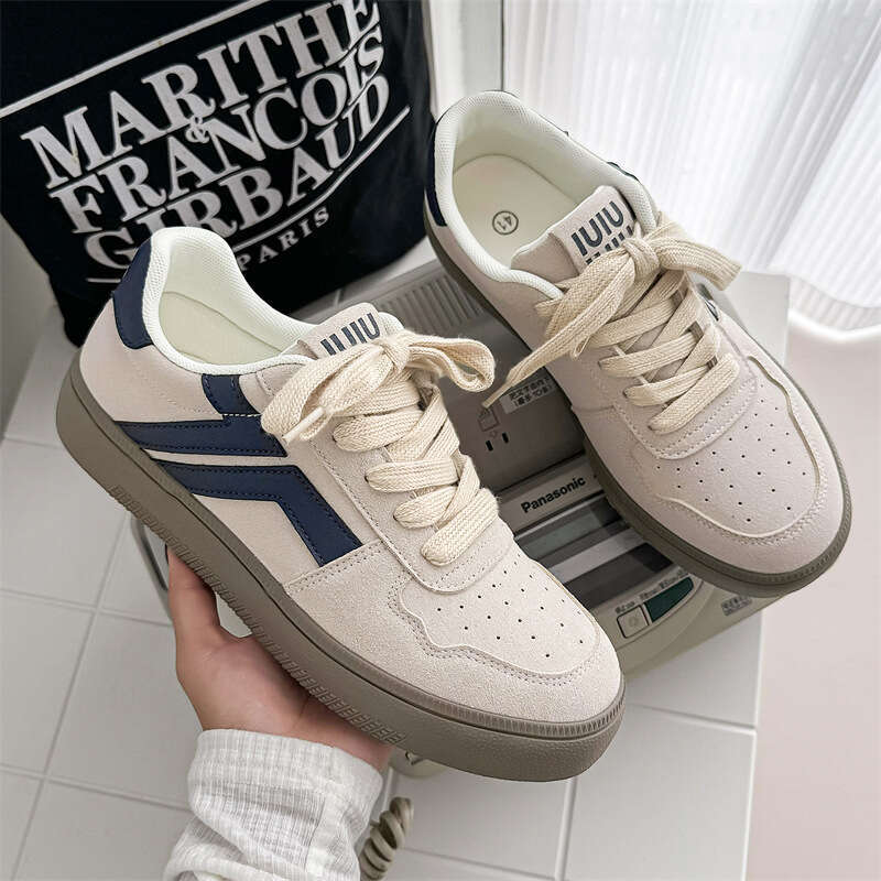 Men'S Low-Top Canvas Sneakers, Geometric Pattern, Thick Ankle Support, Retro Style, Anti-Slip Rubber Sole, Breathable Faux Upper, Lace-Up Closure