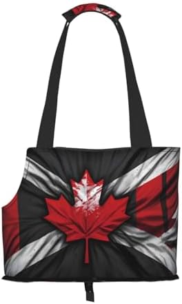 Others Dog Carrier American Canada Flag Patriotic Bag Pet Portable Cat Purse Sling Hangbag for Puppy Small Dogs Cats Soft Sided Travelling Hiking H250