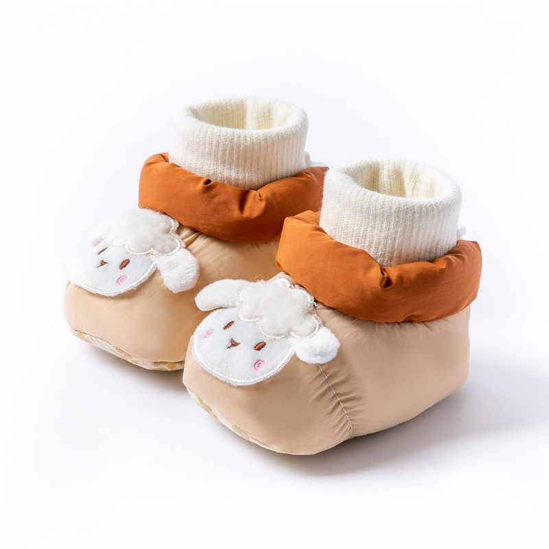 Warm First Walker Fashion Casual Baby Shoes Cartoon Cute Baby Girl Shoes Littlesprouts Comfortable Soft Soled Boy Infant Cotton Shoes