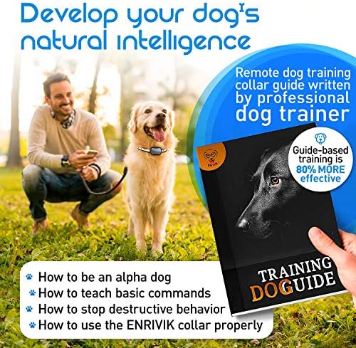 Extra Size Dog Puppy Training Collar Remote for Small Dogs 5-15lbs and Puppies with Shock - Waterproof & 1000 Ft Range