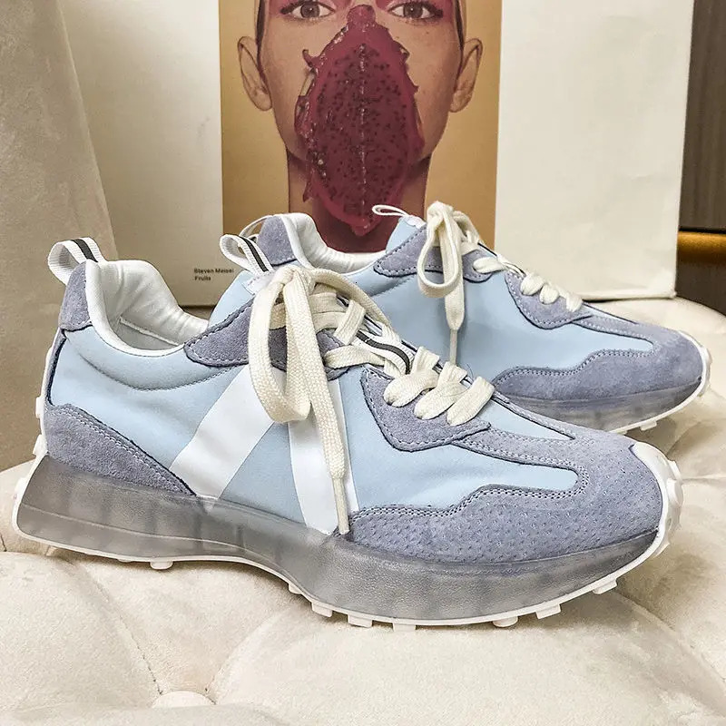 Blue Platform Sneak… - image