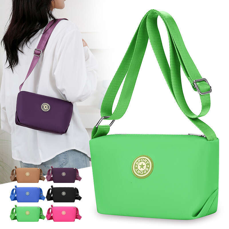 Bag For Women, New Canvas Crossbody, Casual Wholesale, Small Square Business, Cashier, Middle-Aged And Elderly B1