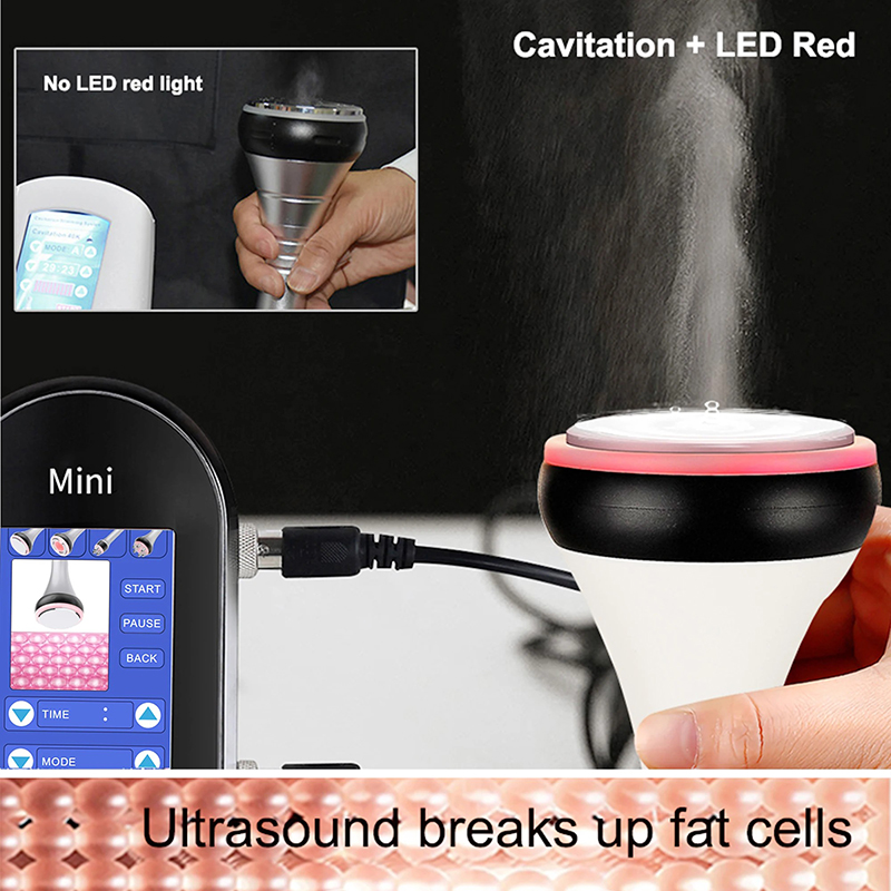 3/6 Polar RF EMS Vacuum Negative Pressure 80K Ultrasonic Cavitation Body Slimming Machine Home Use 4in1 Skin Tightening Face Lifting Wrinkle Removal A