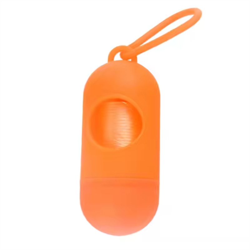 New Dispenser Leash Clip Pet Poop Picker Dog Trash Bags