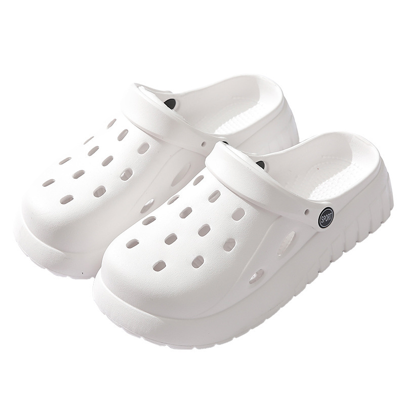 Perforated Summer Slippers: Anti-Slip Soft Sole Beach Sandals for Men and Women 36-45