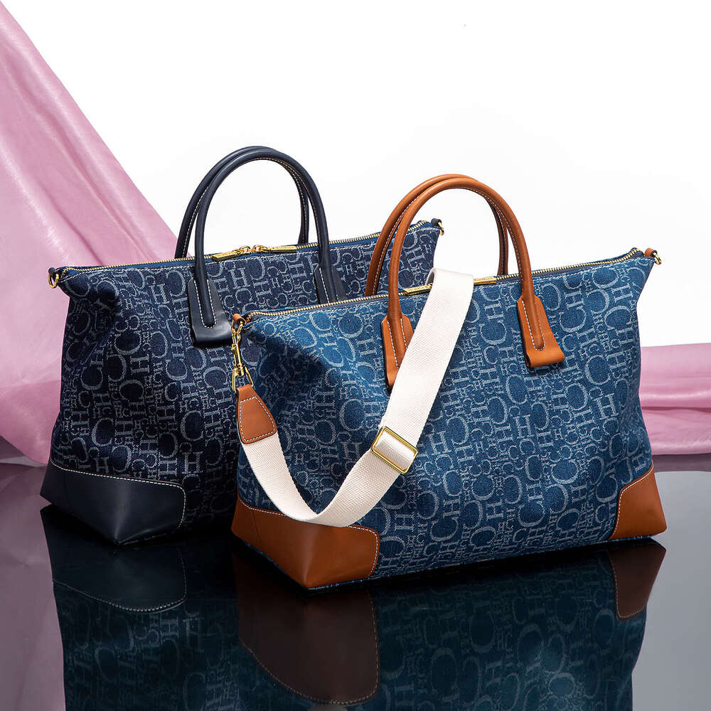 Letter Printing Fashion Handbag Large Capacity Design Simple Hundred Classic Retro Women's Shoulder Bag