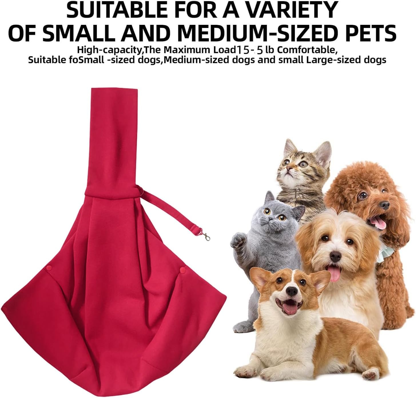 Others Dog Carrier Cat Carrier Pet Bag Comfortable Safety Dog Carrier Convenient Portable Cat Travel Bag for Daily Walks Outings H250213