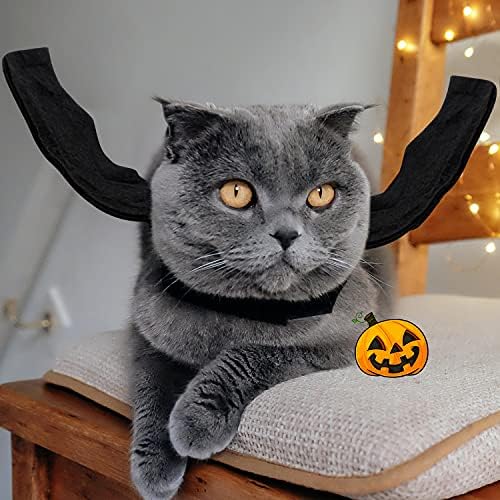 Rypet Pet Costume, Polyester Felt Cloth, Small, Halloween, Unisex, Durable, Easy to Clean, Bat Wings Costume for Small Dogs Cats