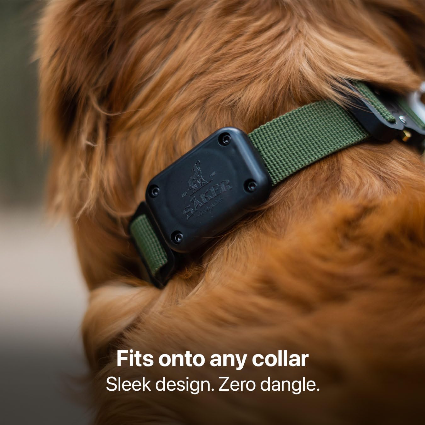 Shield IP68 Waterproof The Safest AirTag Collar Holder, Shockproof, Ultra-Durable, Fits Any Collar, Even Martingale | Perfect Way to Track Your Dog