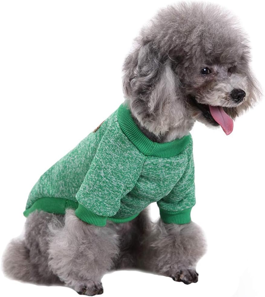 free shipping CHBORLESS Dog ic Knitwear Warm Winter Puppy Pet Coat Soft Sweater Clothing for Small Dogs (M