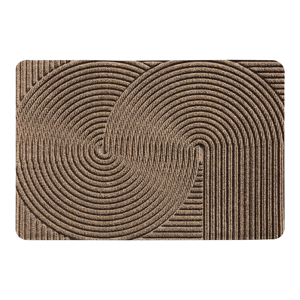 Home Anti-slip PVC Wire Ring Entrance Mat Home Easy To Care for Mud Scraping Mat Wear-resistant Outdoor Carpet