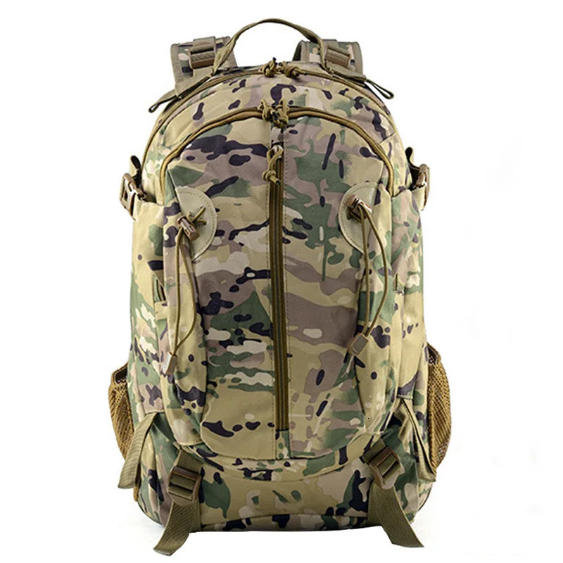 Outdoor Hiking Sports Camping Multifunctional MilitaryTactical Backpack Hunting Multifunctional Soft Back CamouflageMilitaryBag 241127