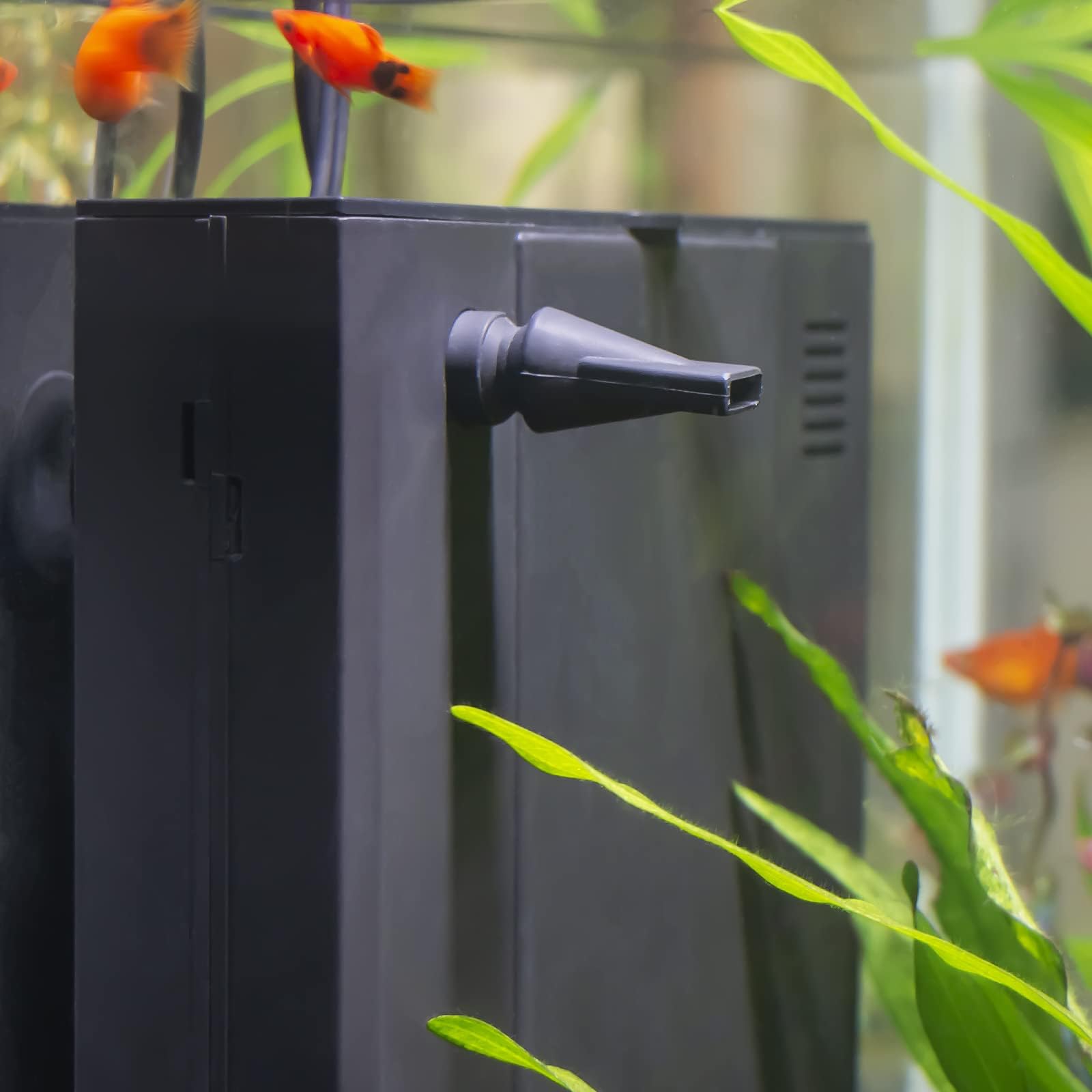 TARARIUM Aquarium Filter U-V Green Clean Machine for 15-55 Gallon Fish Tank Crystal Clear Green Killing 100GPH, Saltwater & Freshwater Hang on Bac