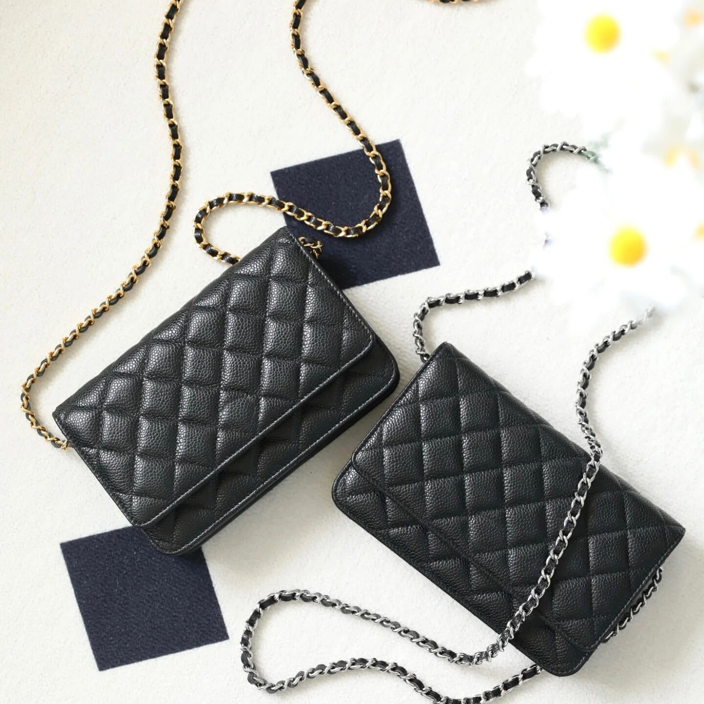 Luxury bag crossbody designer bags woc handbag flap plated gold chain lardy party sacoche simple leather shoulder bag large capacity xb174