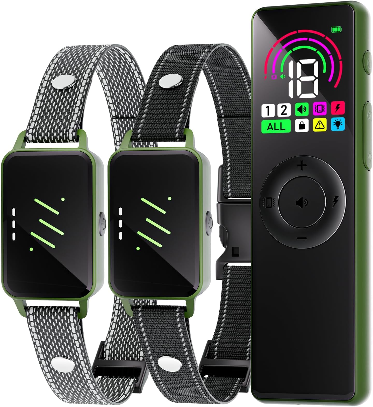 Timrwor Collar-4500FT Rechargeable Waterproof IP67 Electronic Collar, Adjustable for Dogs 8-20LBS, 3 Training Modes Beep Dog Shock Collar with Remote 