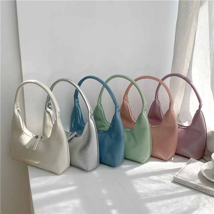 2024 New Trendy and Stylish Simple New Large Capacity Shoulder Commuting Versatile Tote Cross border Women's Underarm Bag