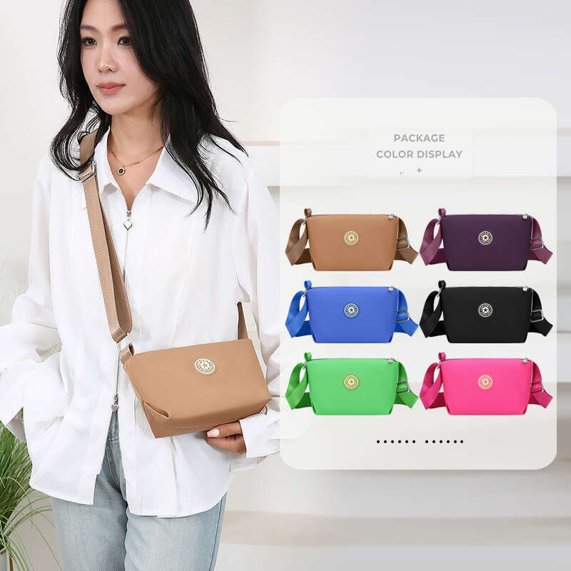 Bag For Women, New Canvas Crossbody, Casual Wholesale, Small Square Business, Cashier, Middle-Aged And Elderly B2