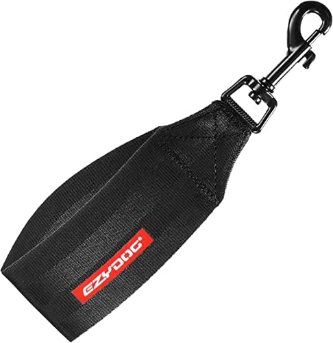 EzyDog Universal Car Restraint Dog Seat Belt Safety Lead Abrasion-Resistant Vehicle Seatbelt Harness Attachment with Superior Nylon Webbing - Free shi