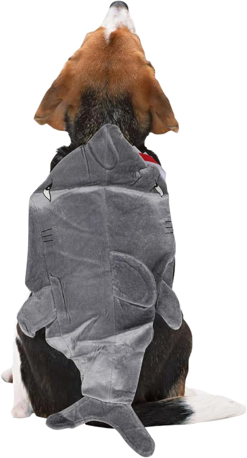 cultofmoon Shark Halloween Pet Costume Christmas New Year Gifts Dog Clothes