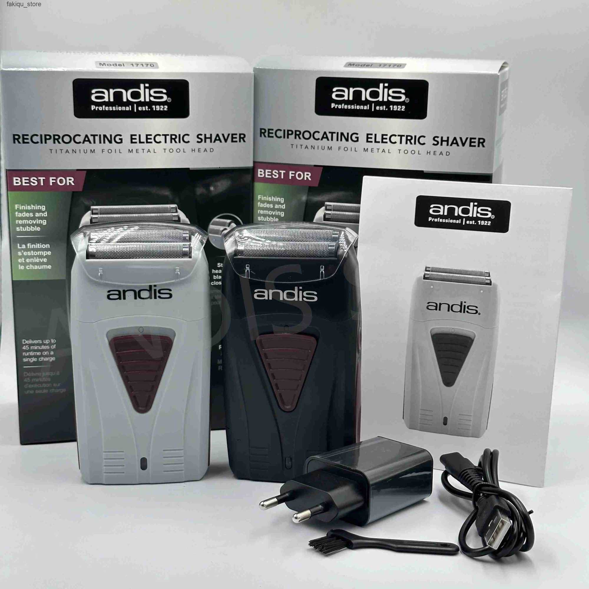 Razors Blades Original Andis Profoil Lithium Plus 17170 Hair Clipper Electric Shaver Mens Beard Short Section Shaver CL250224