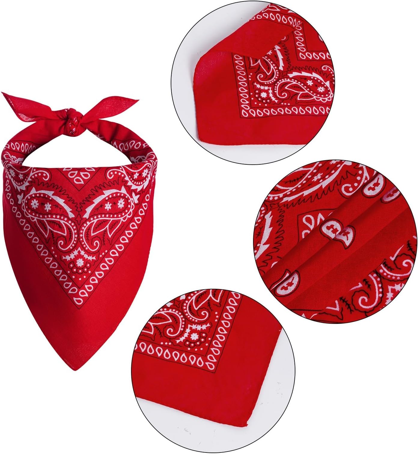 choyaxo Dog Halloween Costumes Pet Costume for Dogs Cat Cowboy Hat with Bandana Scarf Set Party Accessories