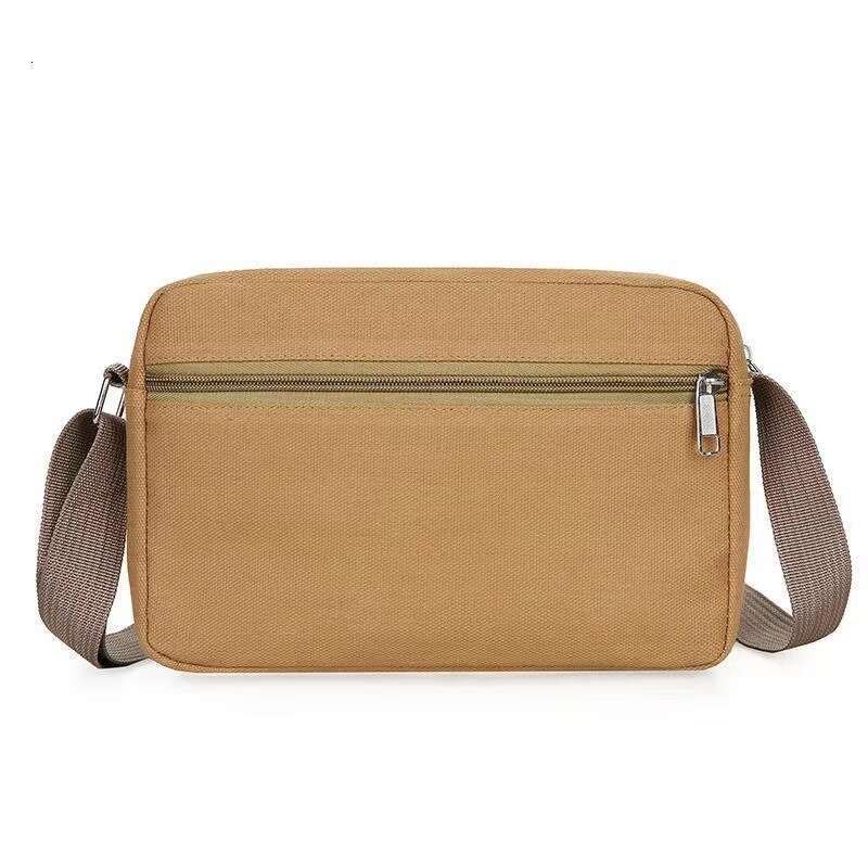 Wholesale Men's Bags, Canvas, Diagonal Cross, New Style, Single Shoulder Stall Business, Cashier, Or Carry B1