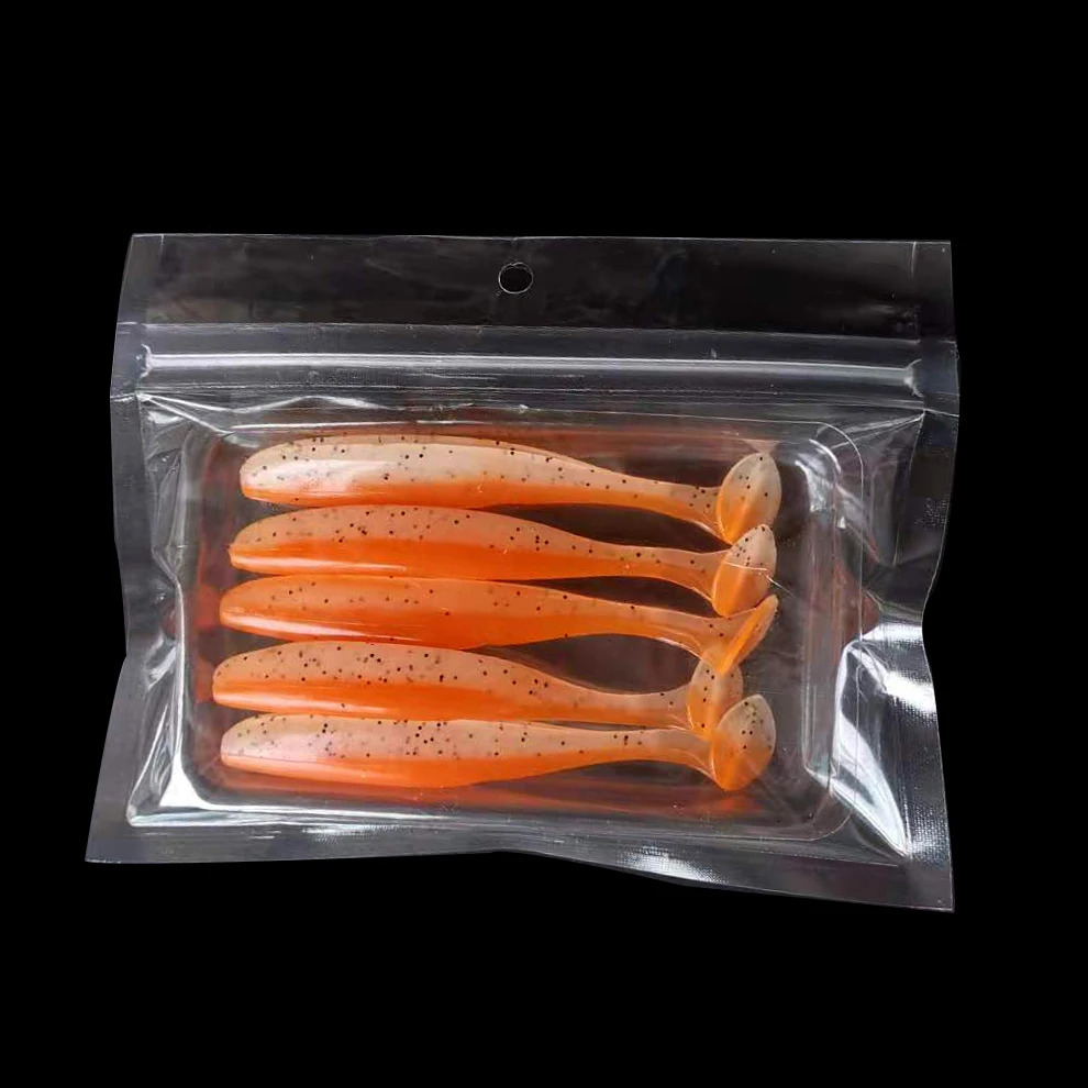 100 pcs/lot Packing bag plastic bag PVC blister package for fishing lure 240417