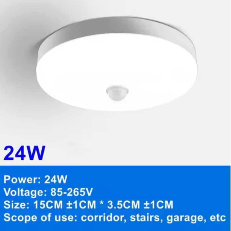 Sensor Ceiling Lamp LED Sensitive Motion Sensor Lights for Hallway 15W 20W 40W 50W Cold White Ceiling Lights