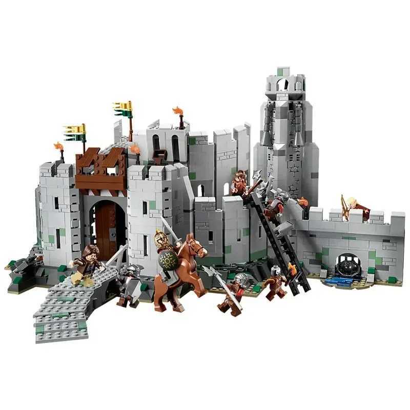 Helms Deep Buildable Figurines Packaged by Y241127E0N7 An Immersive Middle-Earth Experience Suitable for Young Collectors