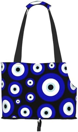 Others Dog Carrier Blue Evil Eye Slings Pet Bag for Puppy Cat Small Foldable Handbag Pets Tote Purse Picnic Travel Outdoor pattern34 H250213