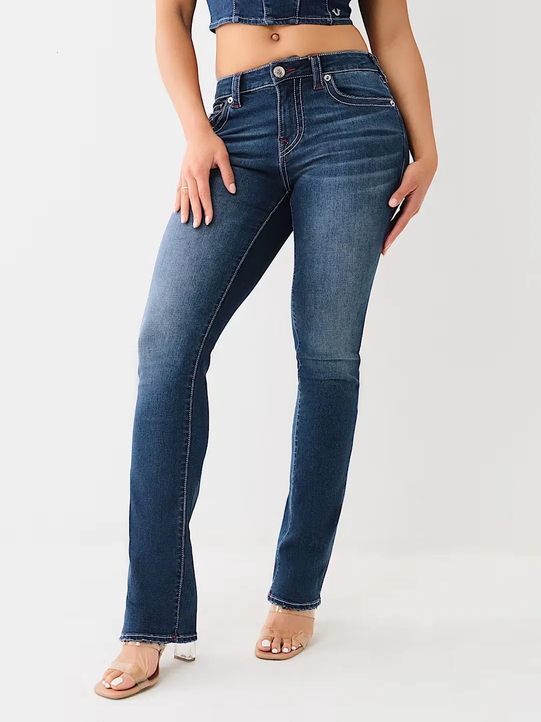Y2k Women Vintage Gothic Fashion Embroidered Hip Hop Street Leisure Denim Pants True High Waist Straight Leg Wide Jean 241120