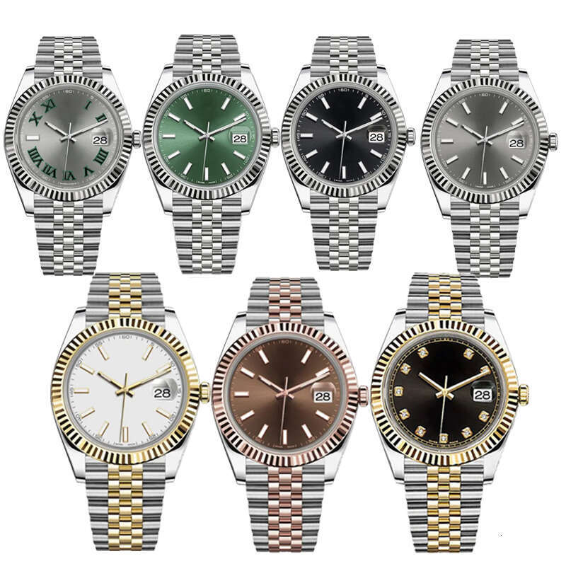 Luxury Mens Automatic Mechanical Women Watch Couples Style Classic watches high quality movement Watches 31/36/41MM Full Stainless steel Luminous DH