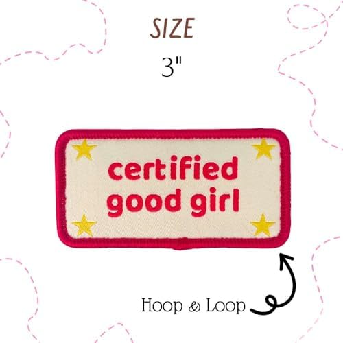 Certified Good Boy Girl Harness Patches | Hoop & Loop Funny Cute Dogs Patch for Removable Vest Collar Tactical Working Moral Training Tracking Service