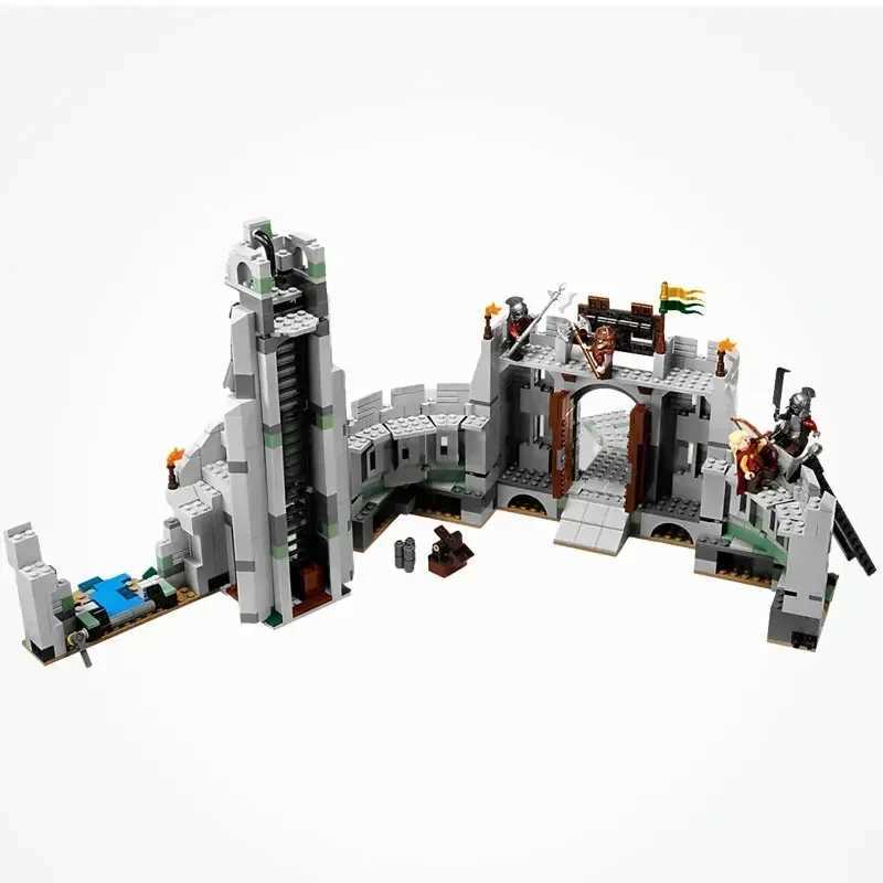 Helms Deep Buildable Figurines Packaged by Y241127E0N7 An Immersive Middle-Earth Experience Suitable for Young Collectors